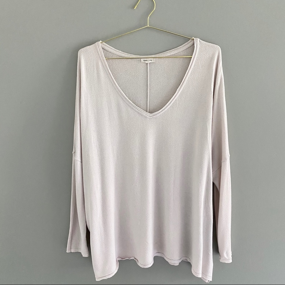 URBAN OUTFITTERS Long Sleeve Top - Ivory